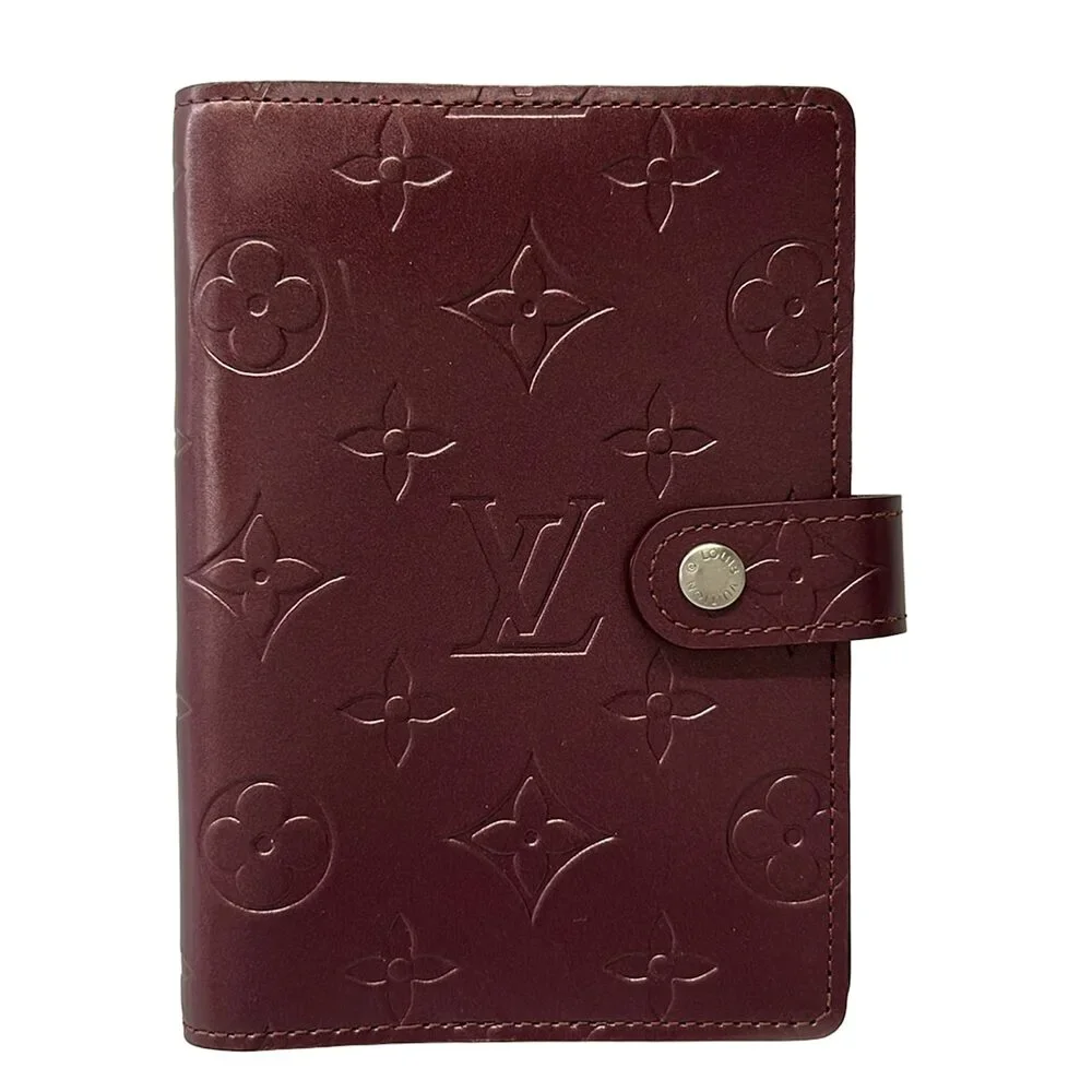 Louis Vuitton Agenda PM Monogram Mat Agenda R20936